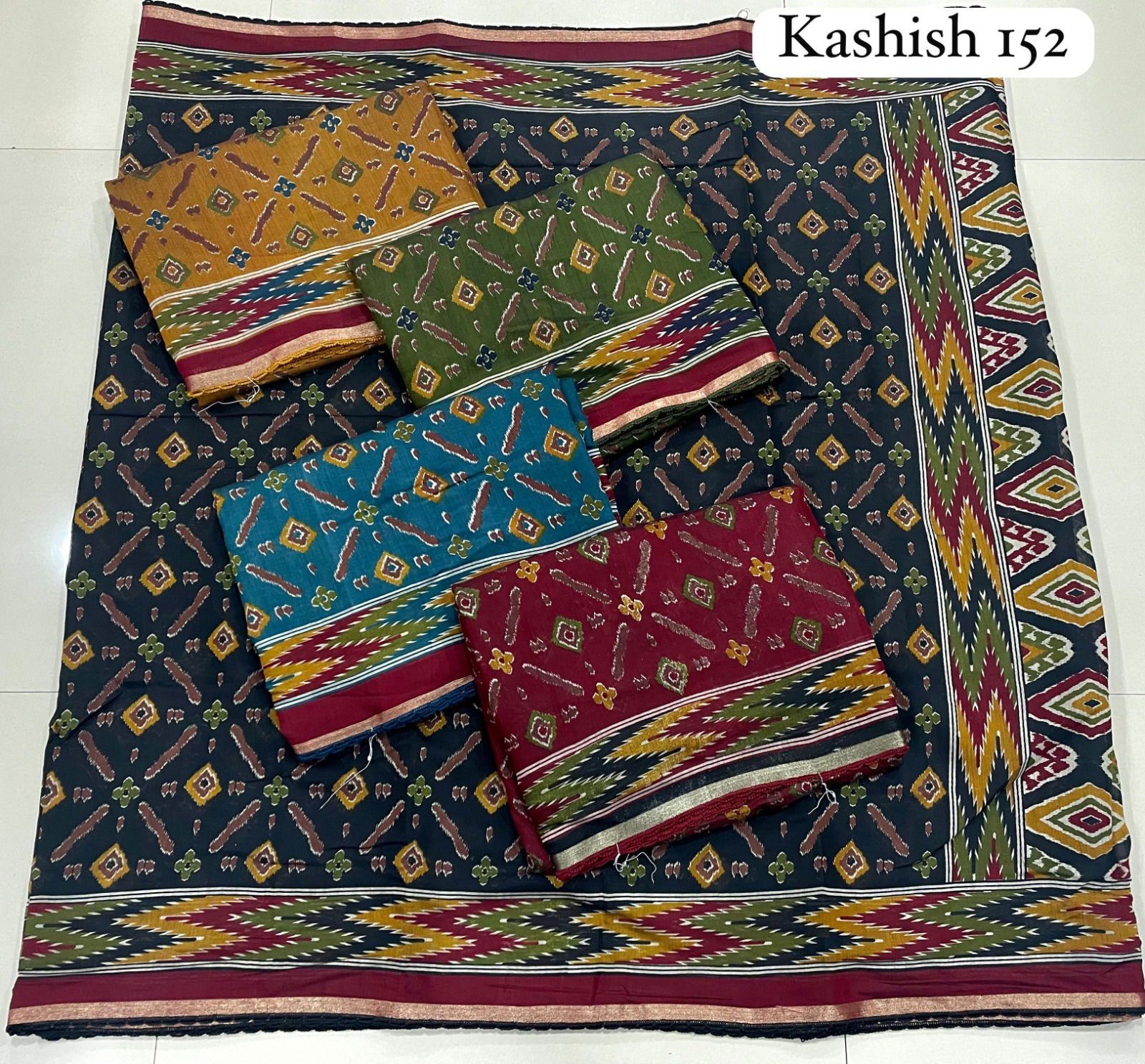 Kashish 152 By Kalpatru Mal Cotton Designer Sarees Wholesale Shop In Surat 